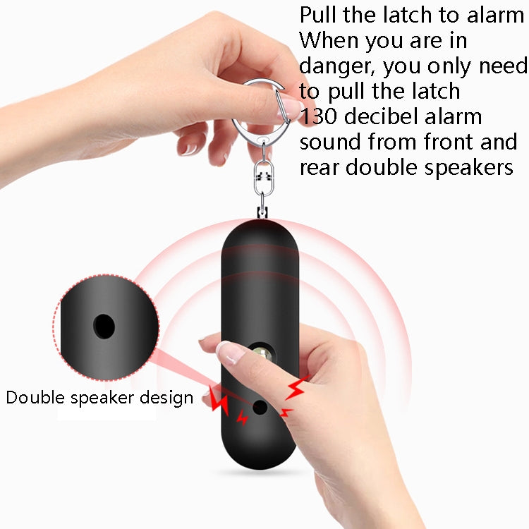 AF-2001 130dB Personal Alarm Waterproof Keychain Double Speaker High Scorpion Anti-Wolf Alarm, Black, White, Blue, Rose Gold AF-2001 130dB Personal Alarm Waterproof Keychain Double Speaker High Scorpion Anti-Wolf Alarm, Black, White, Blue, Rose Gold